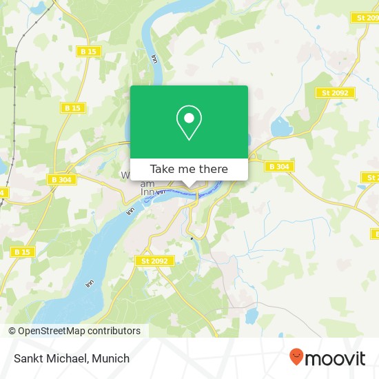 Sankt Michael map