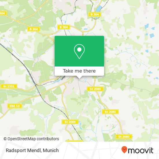 Radsport Mendl map