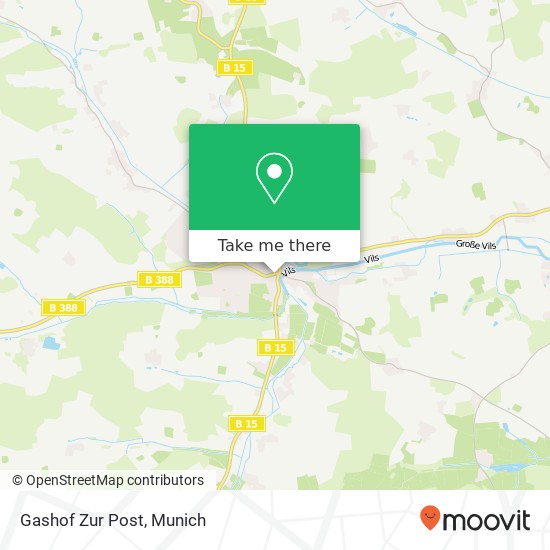 Карта Gashof Zur Post