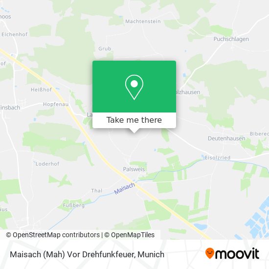 Maisach (Mah) Vor Drehfunkfeuer map