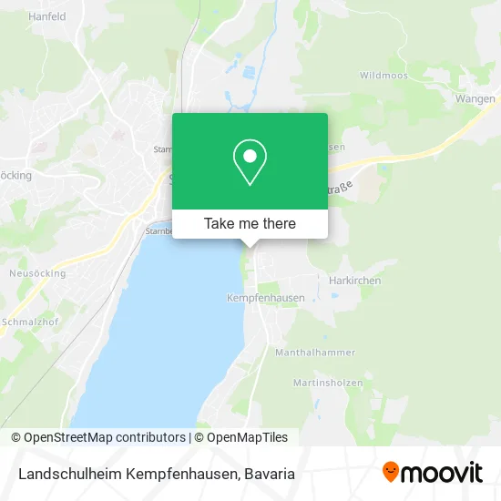 Landschulheim Kempfenhausen map