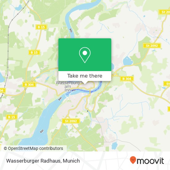 Wasserburger Radhaus map