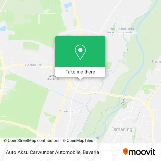 Карта Auto Aksu Carwunder Automobile