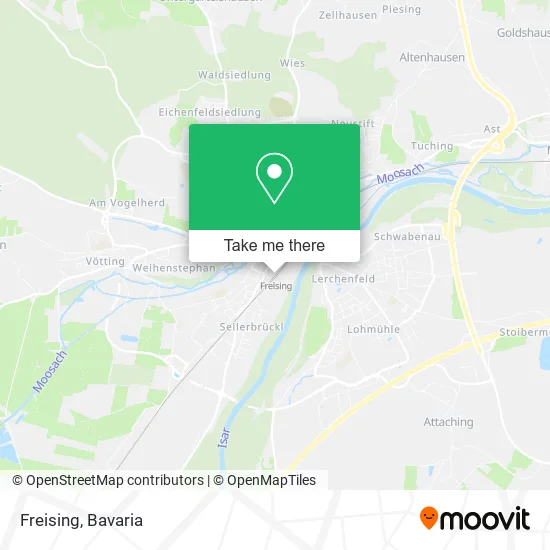 Карта Freising