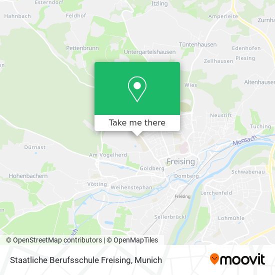 Staatliche Berufsschule Freising map