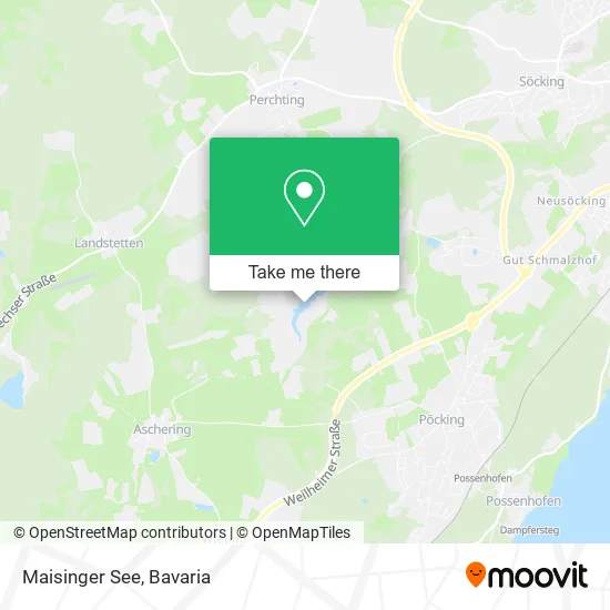Карта Maisinger See