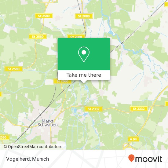 Vogelherd map