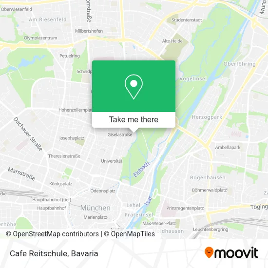 Карта Cafe Reitschule