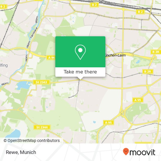 Rewe map