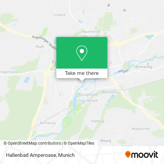 Карта Hallenbad Amperoase