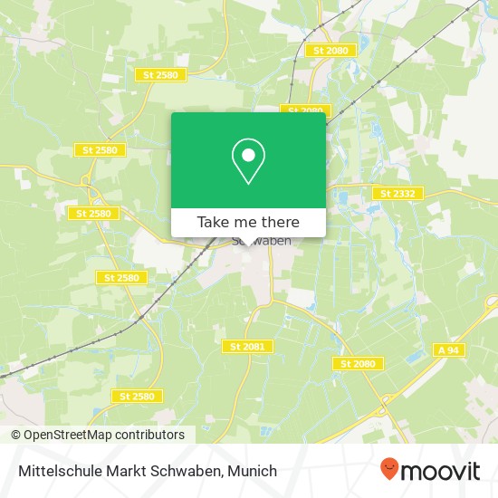 Mittelschule Markt Schwaben map