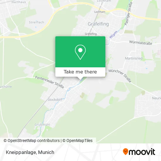 Карта Kneippanlage