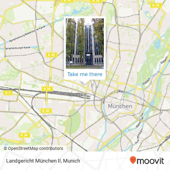 Landgericht München II map