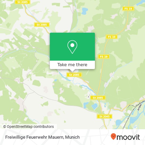 Freiwillige Feuerwehr Mauern map