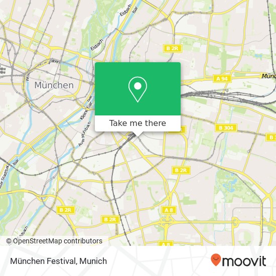 Карта München Festival