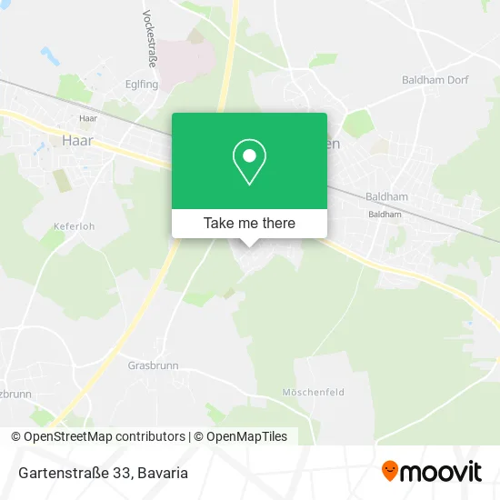 Карта Gartenstraße 33