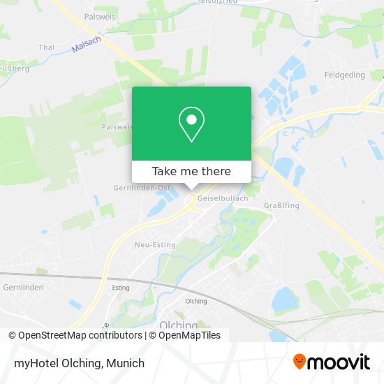 myHotel Olching map