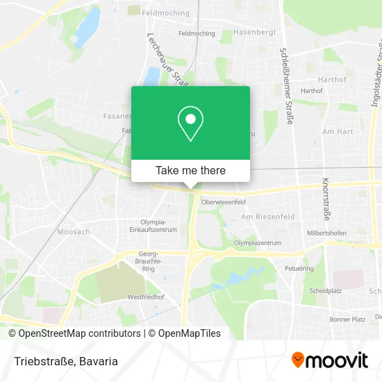 Карта Triebstraße