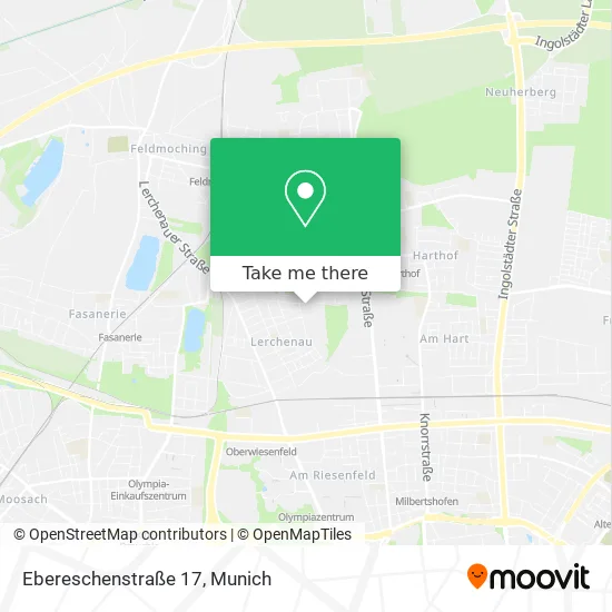 Карта Ebereschenstraße 17