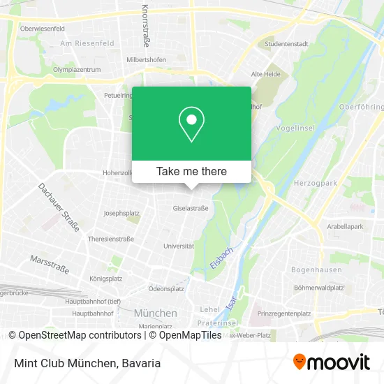 Карта Mint Club München