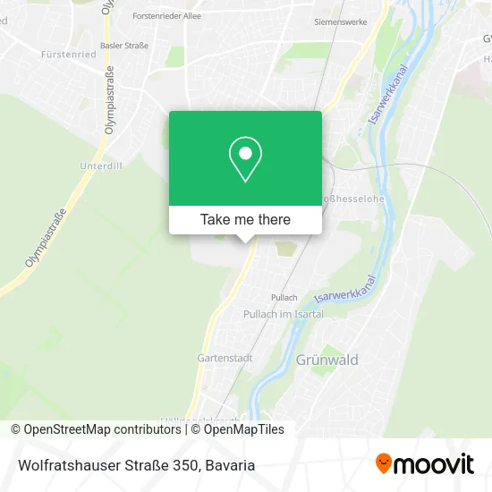 Карта Wolfratshauser Straße 350