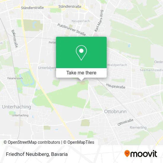 Карта Friedhof Neubiberg