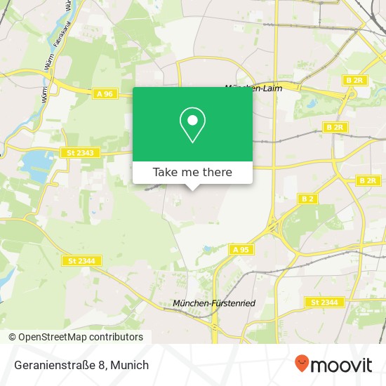 Geranienstraße 8 map