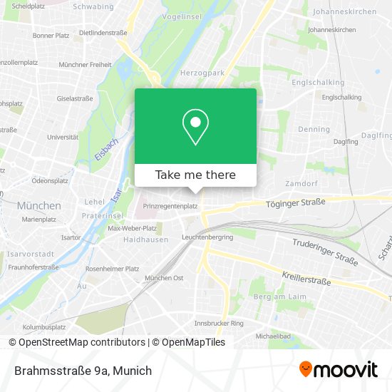 Brahmsstraße 9a map