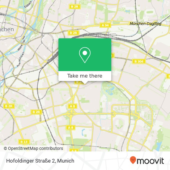 Карта Hofoldinger Straße 2