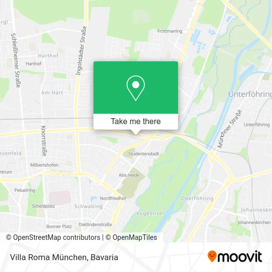 Карта Villa Roma München