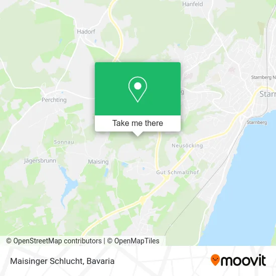 Карта Maisinger Schlucht