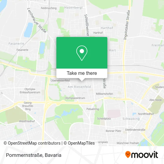 Карта Pommernstraße