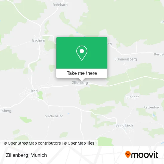 Карта Zillenberg