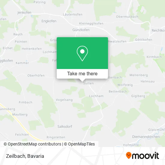 Карта Zeilbach