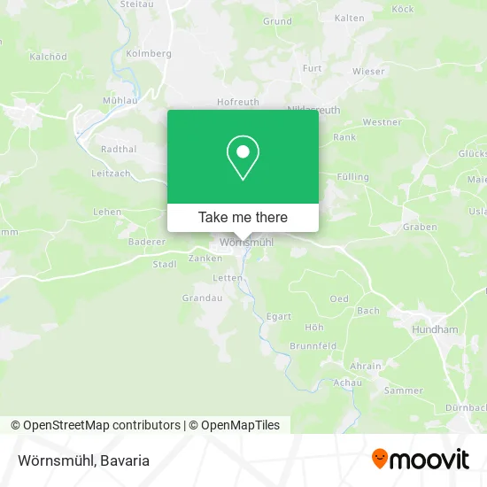 Карта Wörnsmühl