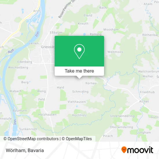 Карта Wörlham