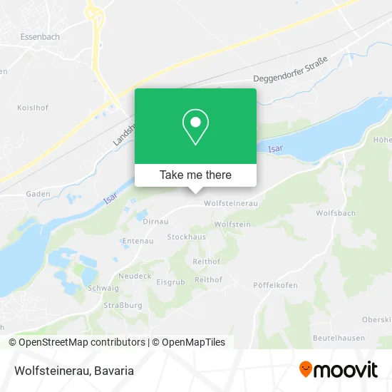 Карта Wolfsteinerau