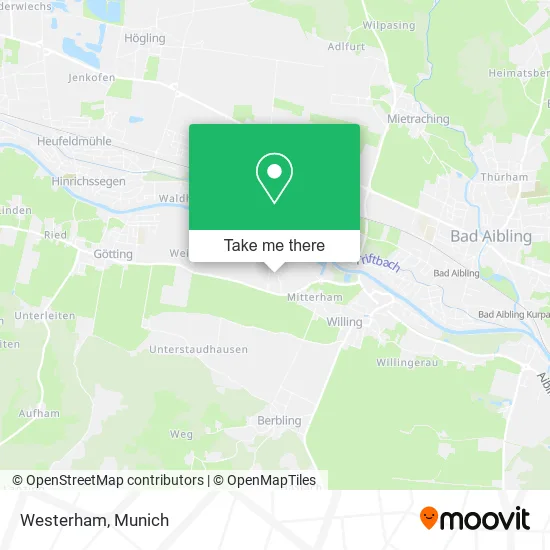 Карта Westerham