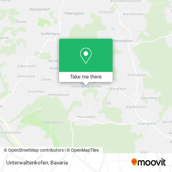 Карта Unterwaltenkofen