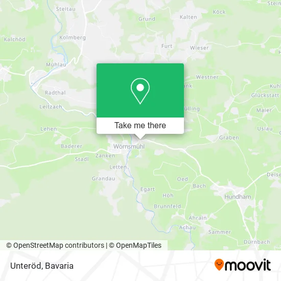 Карта Unteröd