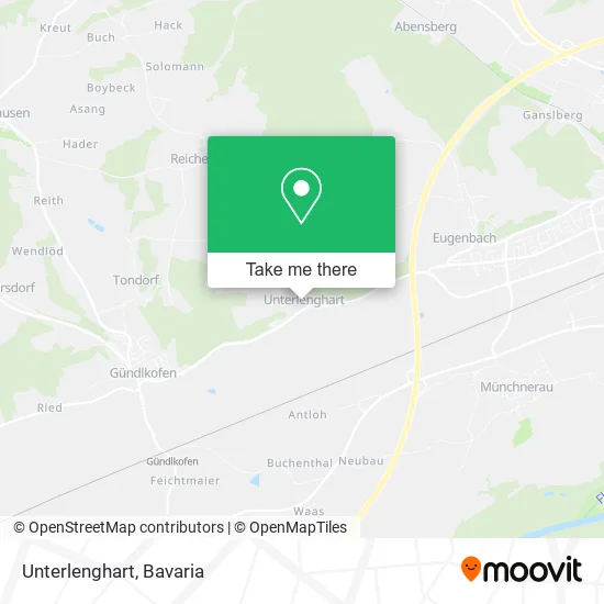 Карта Unterlenghart