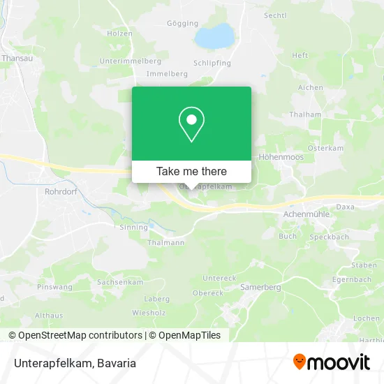 Карта Unterapfelkam