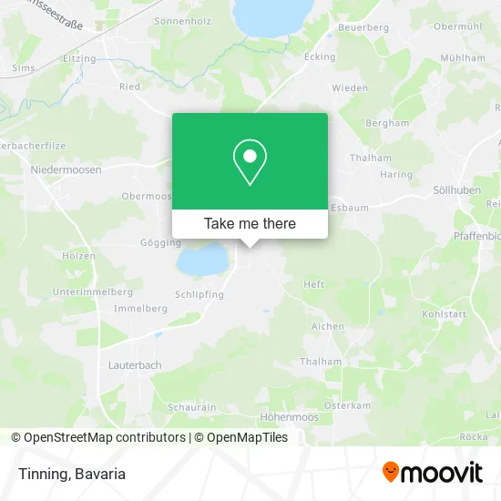 Карта Tinning