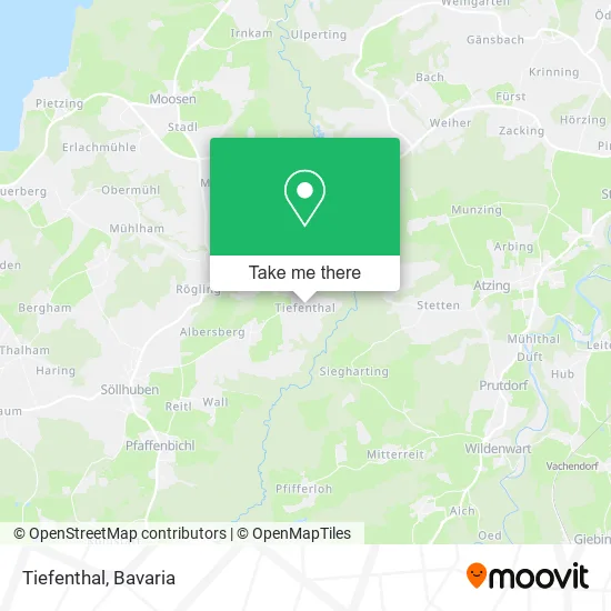 Карта Tiefenthal