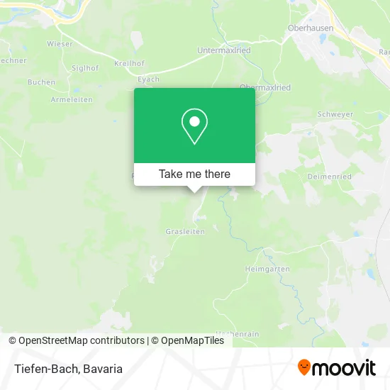 Карта Tiefen-Bach