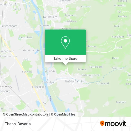 Карта Thann