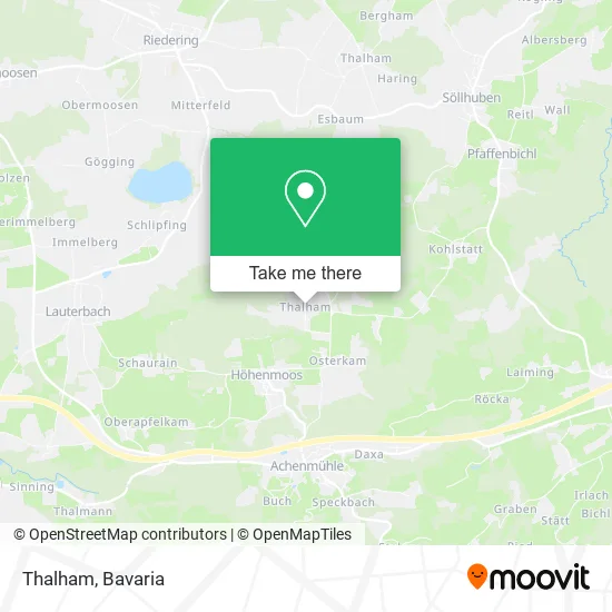 Карта Thalham