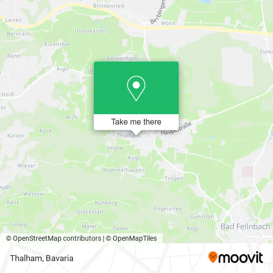 Карта Thalham