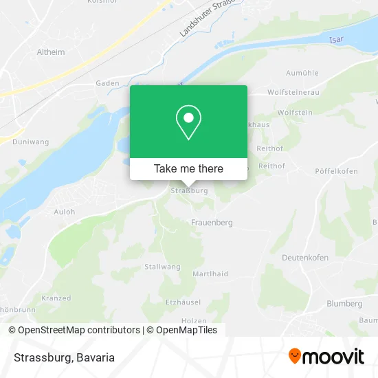 Карта Strassburg
