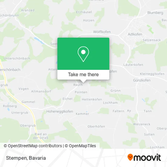 Карта Stempen